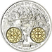 France, Medal, Histoire Monétaire, Denier Charles II, MS(65-70), Silver