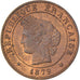 FRANCE, Cérès, Centime, 1879, Paris, KM #826.1, MS(65-70), Bronze, Gadoury #88, 