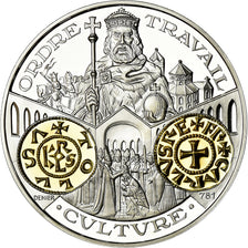 France, Medal, Histoire Monétaire, Denier 781, MS(65-70), Silver