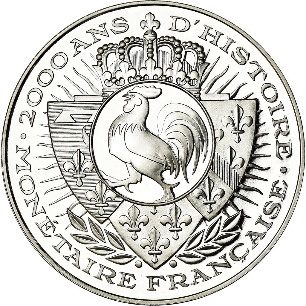 France, Médaille, Histoire Monétaire, Franc Germinal, FDC, Argent