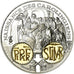 France, Medal, Histoire Monétaire, Denier Carolingien, MS(65-70), Silver
