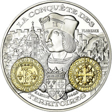 France, Medal, Histoire Monétaire, Karolus, Florence, MS(65-70), Silver