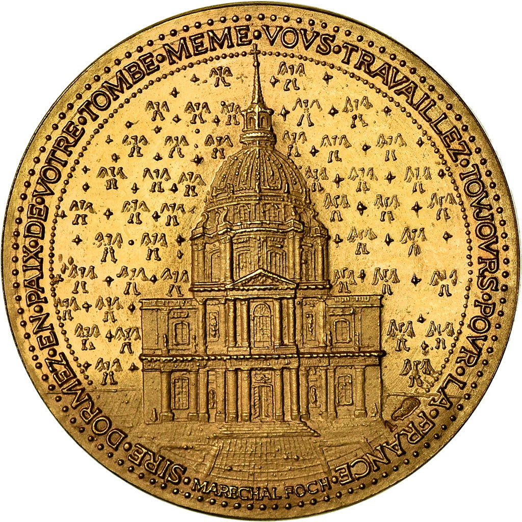 France, Medal, 150ème Anniversaire de la Mort de Napoléon Ier, 1971, De