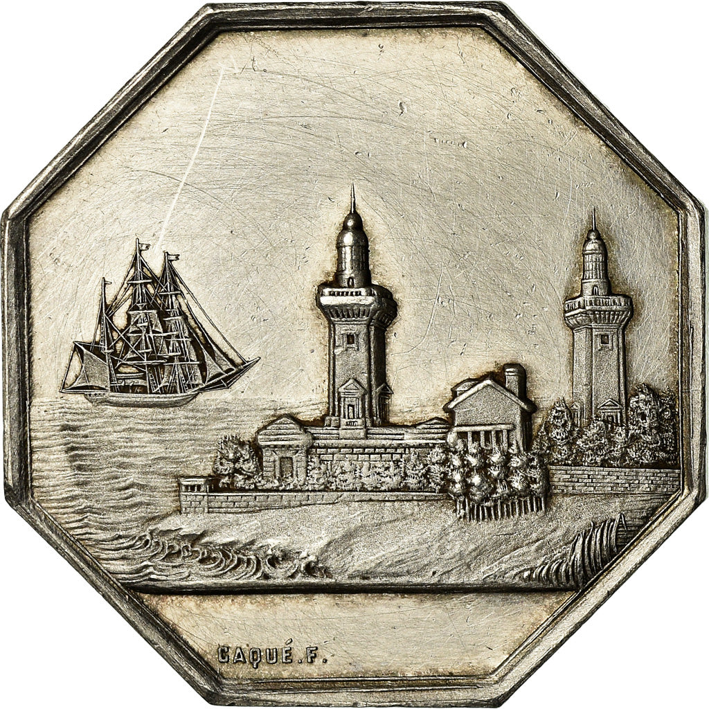 Frankrijk, Medaille, Cercle des Assureurs Particuliers du Havre, Caqué, PR+