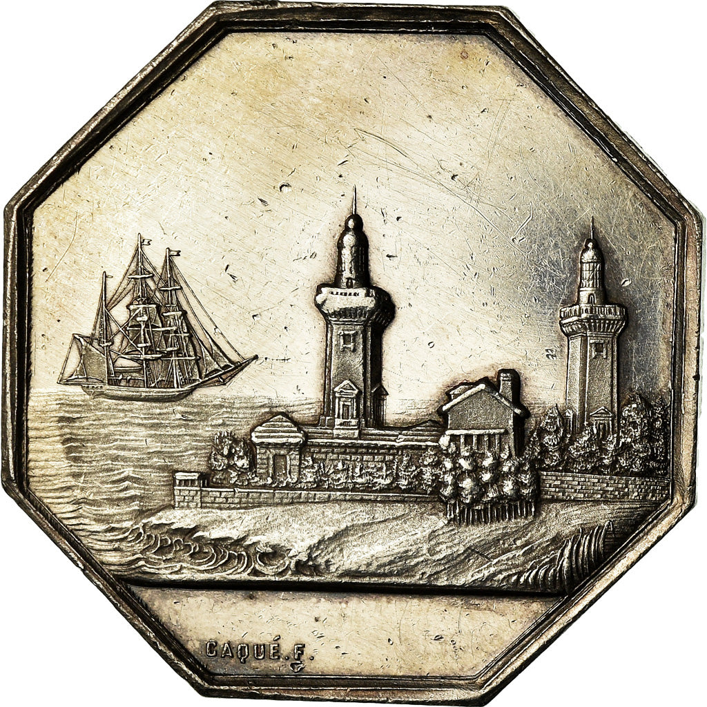 Frankrijk, Medaille, Cercle des Assureurs Particuliers du Havre, Caqué, PR+