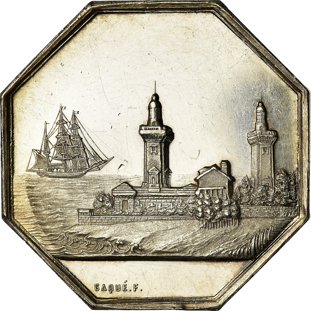 Frankrijk, Medaille, Cercle des Assureurs Particuliers du Havre, Caqué, PR+