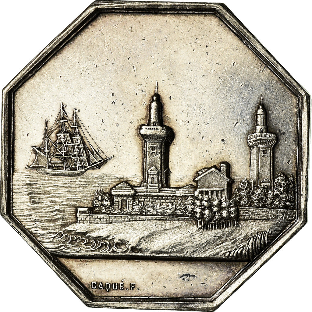 Frankrijk, Medaille, Cercle des Assureurs Particuliers du Havre, Caqué, PR+