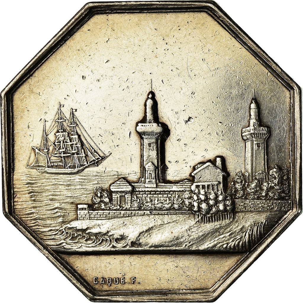 Frankrijk, Medaille, Cercle des Assureurs Particuliers du Havre, Caqué, PR