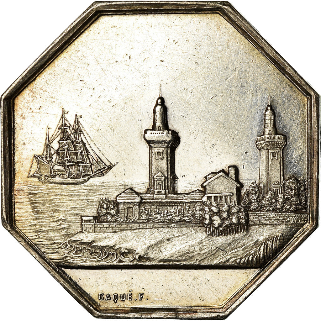 Frankrijk, Medaille, Cercle des Assureurs Particuliers du Havre, Caqué, PR+
