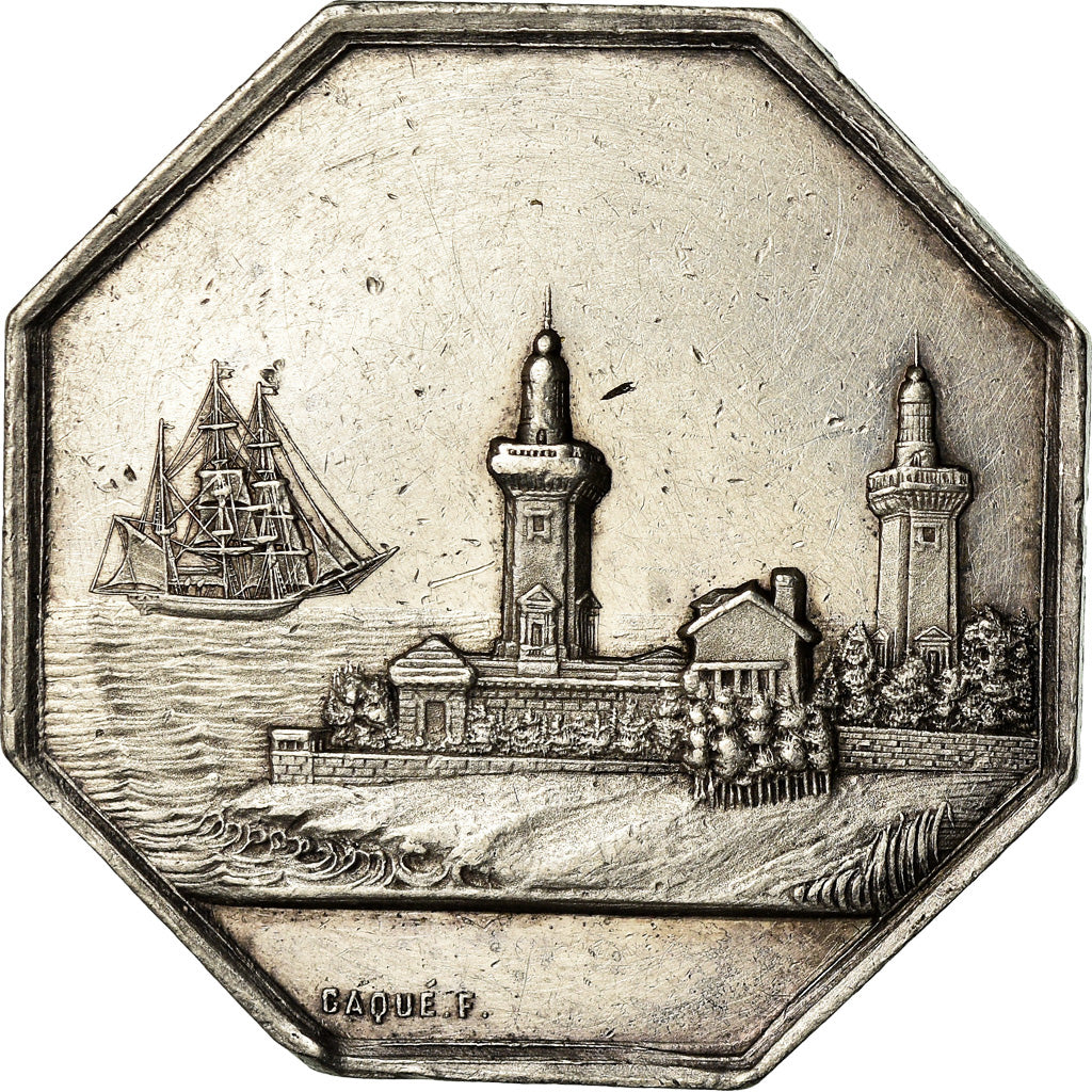 Frankrijk, Medaille, Cercle des Assureurs Particuliers du Havre, Caqué, PR