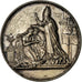 France, Medal, Noces, Mariage, Religion, AU(55-58), Silver