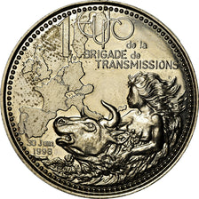 France, Token, 1 Euro de la Brigade de Transmissions, 1998, MS(63)