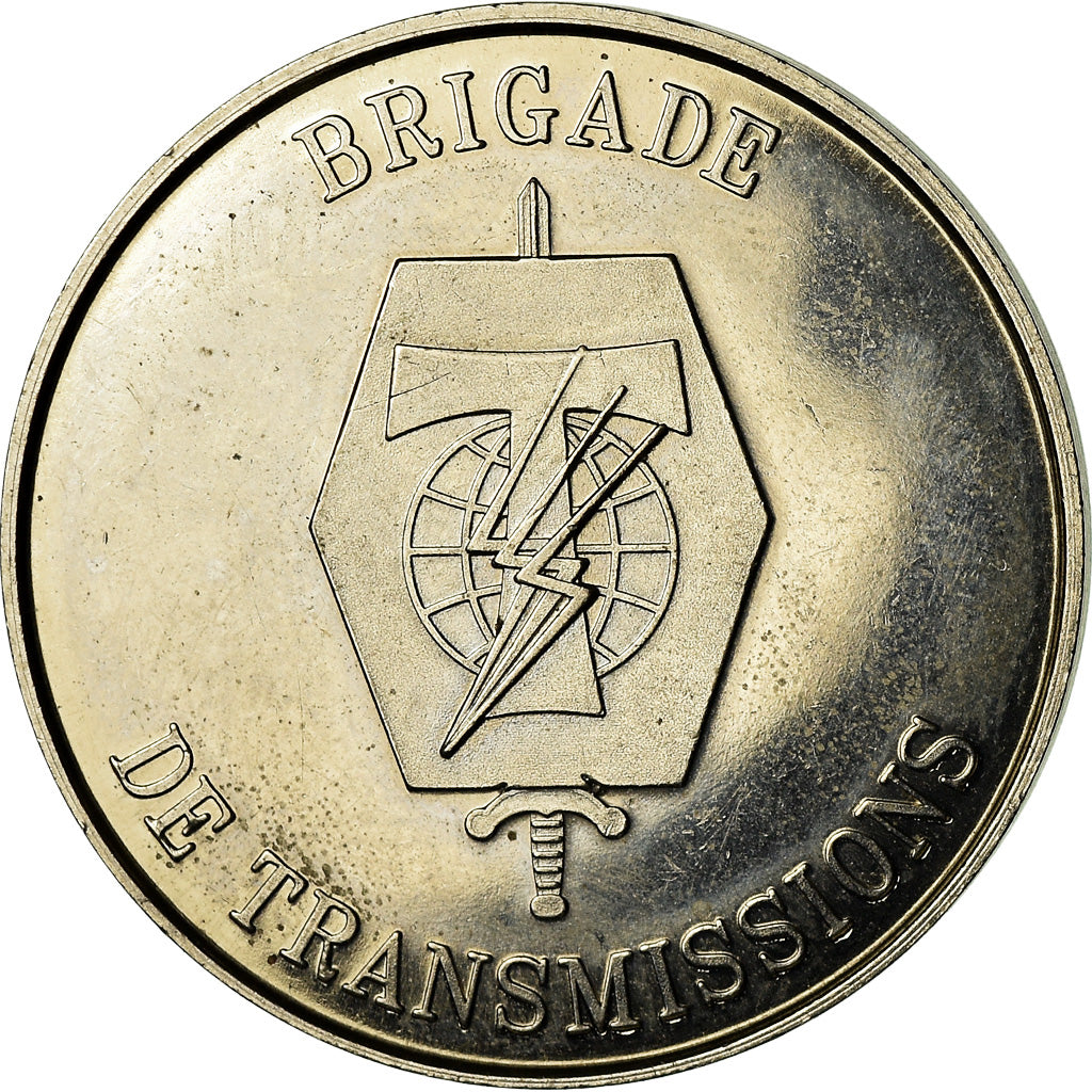 France, Token, 1 Euro de la Brigade de Transmissions, 1998, MS(63)