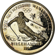 Norway, Medal, Jeux Olympiques d'Hiver de Lillehammer, 1994, MS(60-62), Silver