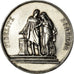 Francja, Medal, Mariage, Religion, Fidélité Bonheur, AU(55-58), Srebro