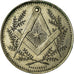 France, Jeton, Masonic, Mont Sinaï, SUP, Maillechort, Labouret:290