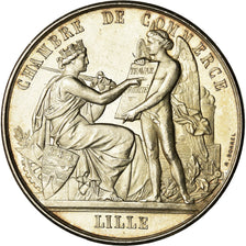 France, Jeton, Chambre de Commerce de Lille, Borrel.A, SUP+, Argent