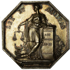 France, Token, Notaires de l'Arrondissement de Lille, Lecomte, MS(60-62)