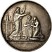 France, Médaille, Noces, Mariage, Religion, 1858, Gayrard, SUP, Argent