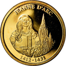 France, Medal, Jeanne d'Arc, History, 2009, MS(65-70), Gold