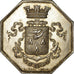 France, Token, Chambre de Commerce de Fécamp, 1825, Noël, MS(60-62), Silver