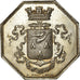 France, Token, Chambre de Commerce de Fécamp, 1825, Noël, MS(60-62), Silver