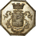 France, Token, Chambre de Commerce de Fécamp, 1825, Noël, AU(55-58), Silver