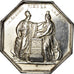Francia, Token, Banque de France, An VIII, Dumarest, EBC, Plata