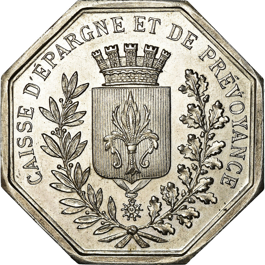 France, Jeton, Caisse d'épargne et de prévoyance de Lille, SUP+, Argent