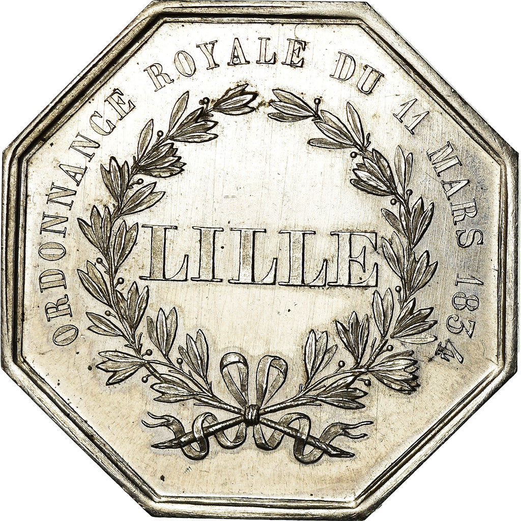 France, Jeton, Caisse d'épargne et de prévoyance de Lille, SUP+, Argent
