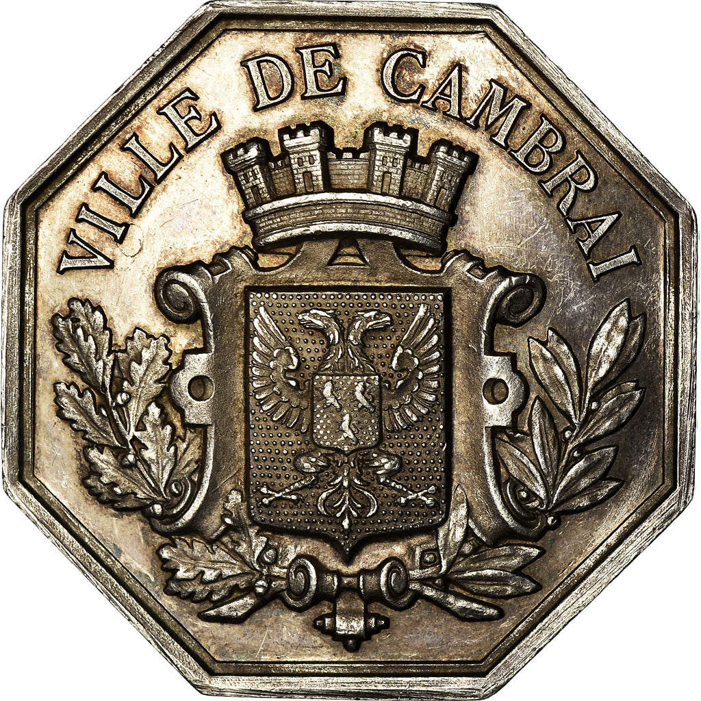 France, Jeton, Chambre de Commerce de Cambrai, SUP+, Argent
