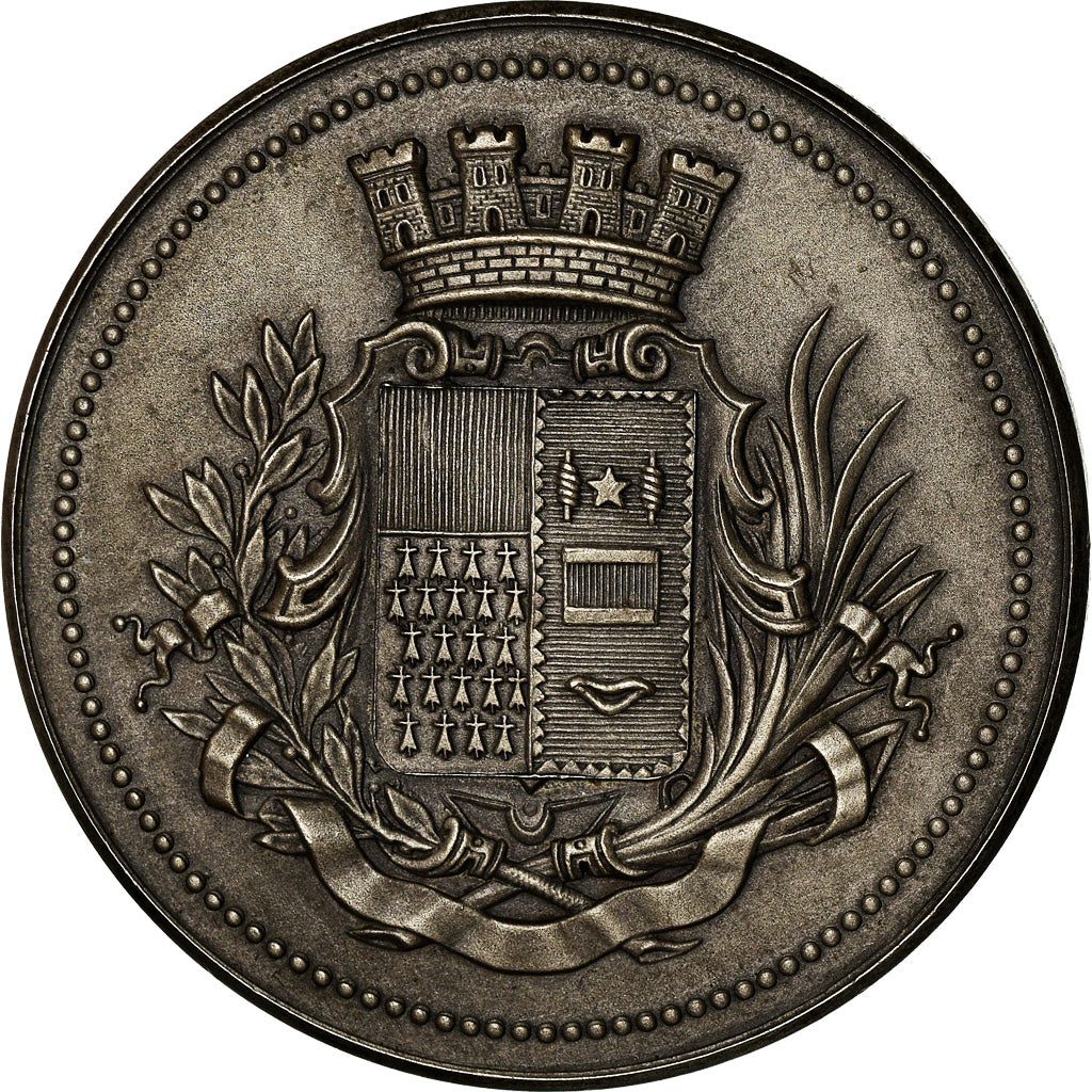 France, Token, Ville de Roubaix, Dubois.H, MS(60-62), Silver