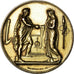 Frankrijk, Medaille, Noces, Mariage, Religion, 1890, Montagny, PR+, Vermeil