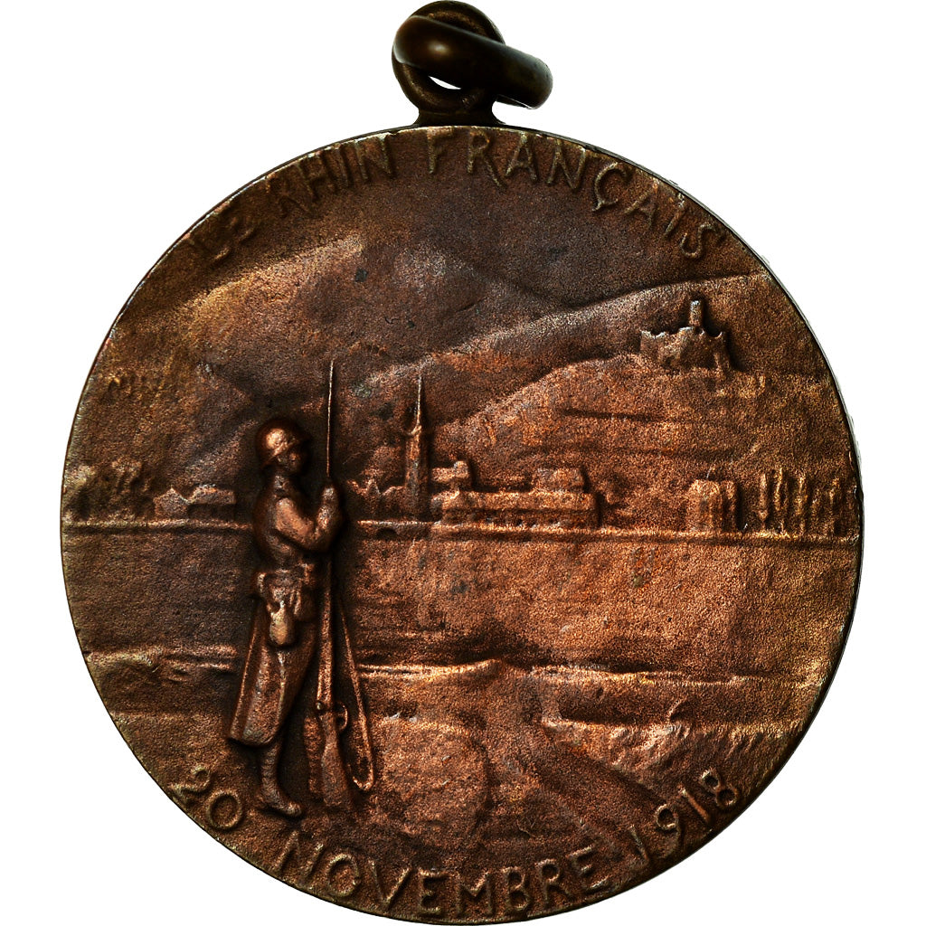 France, Le Rhin Français, 154ème Division, Politics, Society, War, Medal