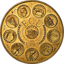 Francja, Medal, Ecu Europa, Europe Assise, Polityka, społeczeństwo, wojna
