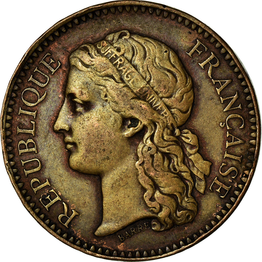 Frankrijk, Medaille, Exposition universelle de Paris, 1878, Barre, FR+, Koper