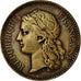 Frankrijk, Medaille, Exposition universelle de Paris, 1878, Barre, FR+, Koper