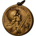 France, Medal, Verdun , On ne passe pas, 1916, Vernier, AU(55-58), Bronze