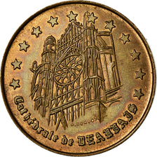 France, Token, 1 Euro de Beauvais, 1997, Cardot, MS(64), Copper