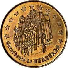 France, Token, 1 Euro de Beauvais, 1997, Cardot, MS(65-70), Copper