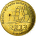 France, Token, Armada de Rouen, Shipping, 2013, MS(63), Copper Gilt