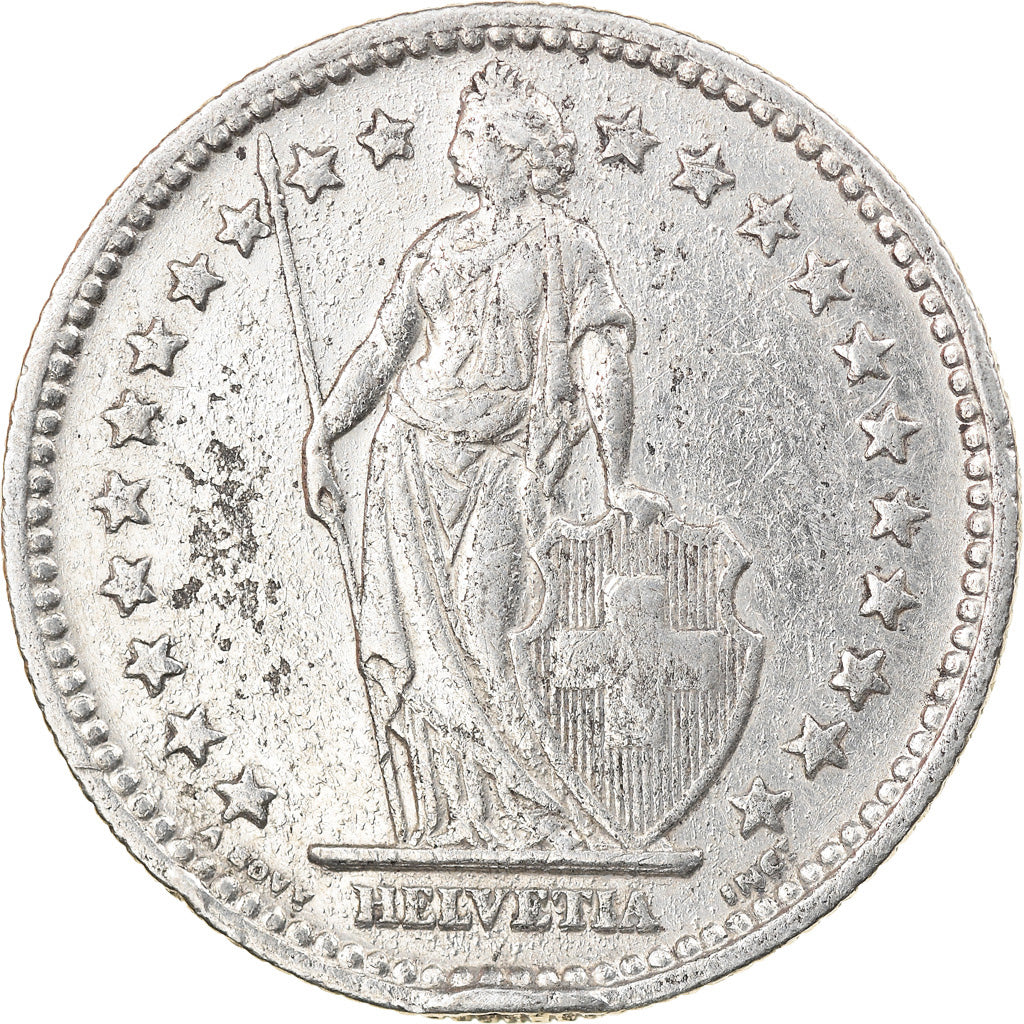 Moneta, Svizzera, 2 Francs, 1941, Bern, MB+, Argento, KM:21