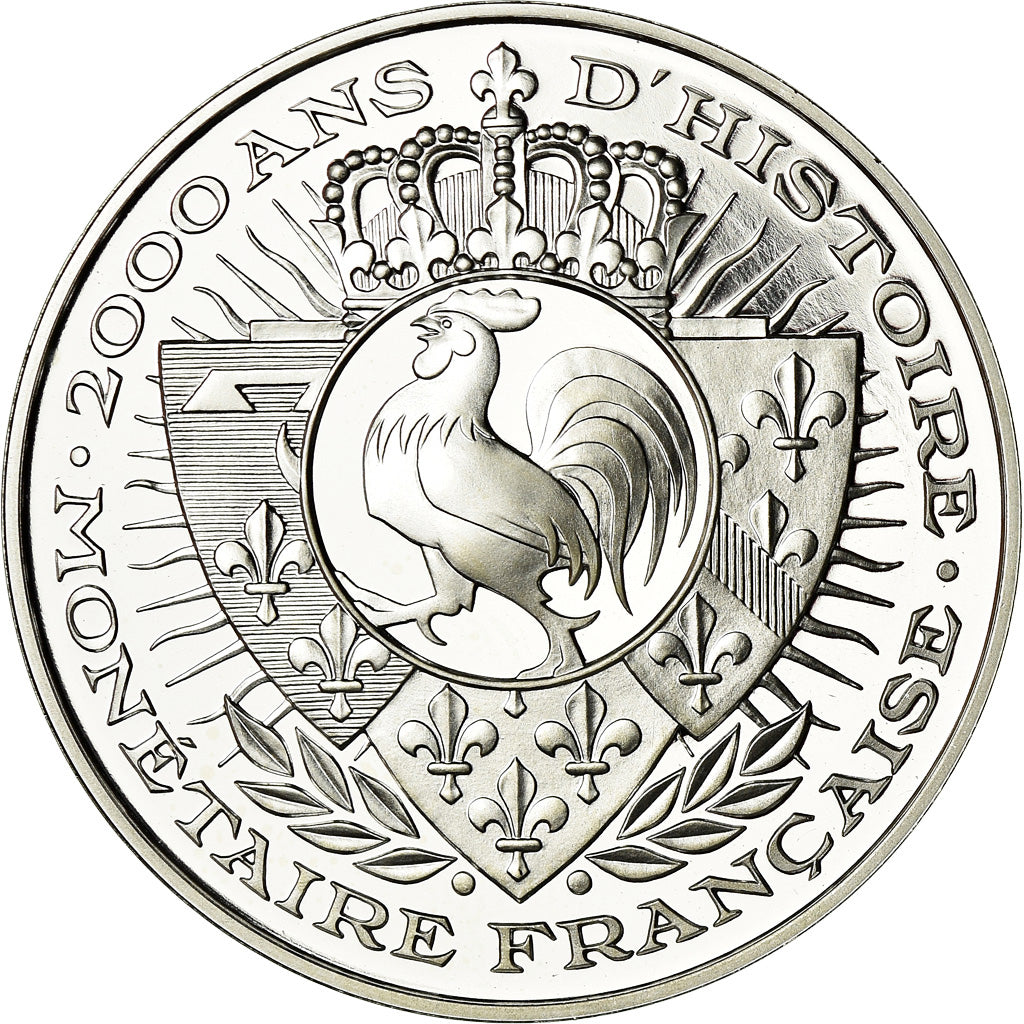 France, Medal, Histoire Monétaire, Unité dans la Diversité, MS(65-70), Silver