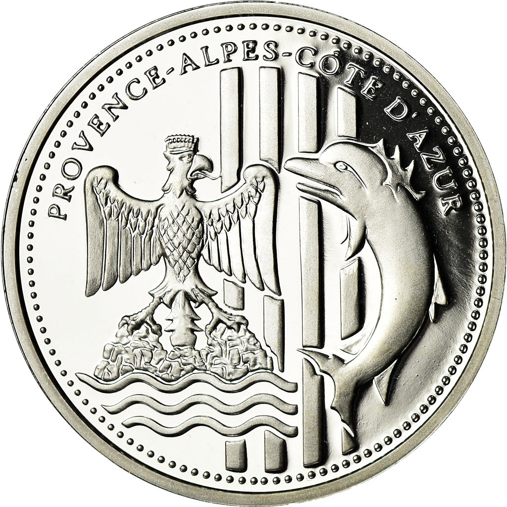 Francia, medaglia, Provence, Marcel Pagnol, FDC, Argento