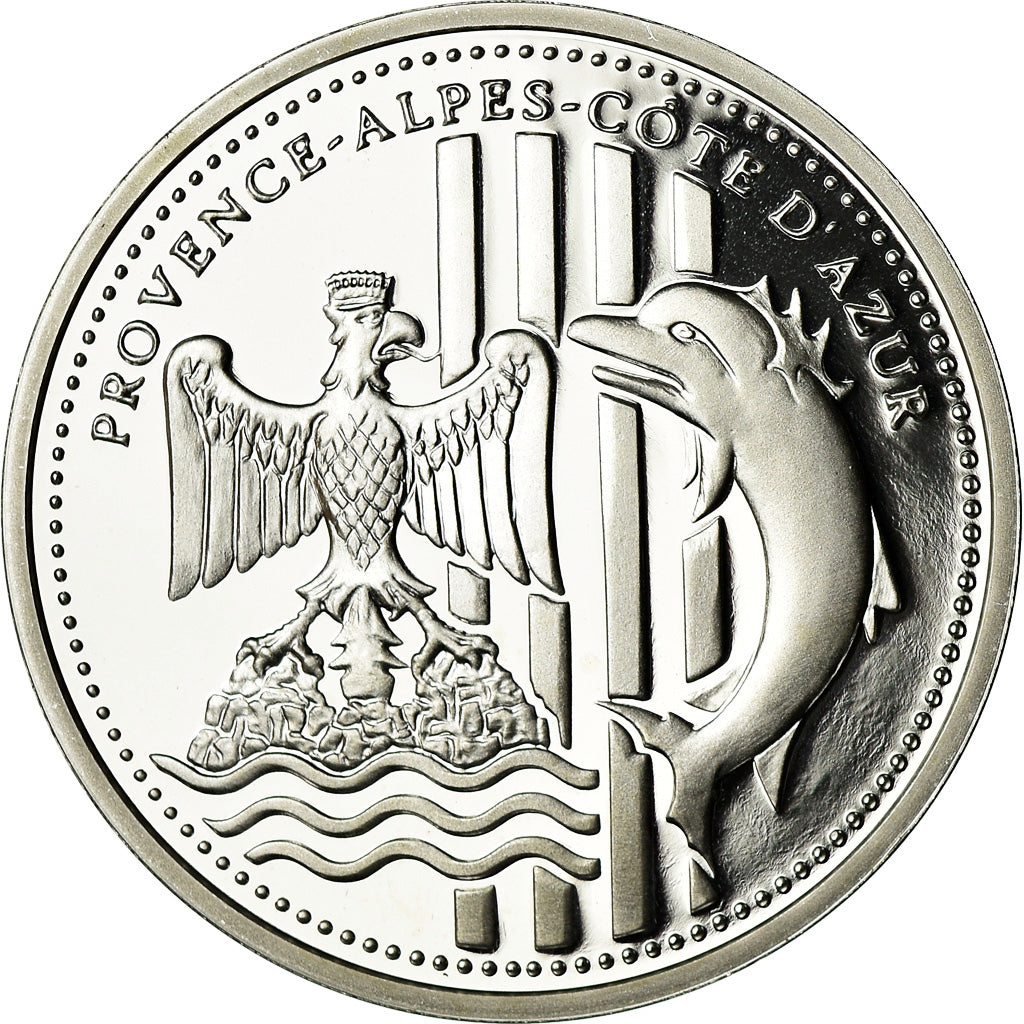 France, Medal, Provence, Notre-Dame de la Garde Marseille, MS(65-70), Silver