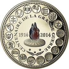 Francja, Medal, L'Europe des XXVIII, Centenaire de la Grande Guerre, 2014
