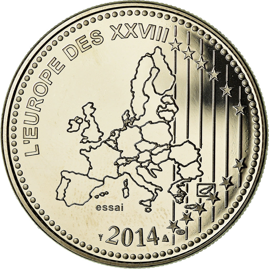 Francja, Medal, L'Europe des XXVIII, Centenaire de la Grande Guerre, 2014
