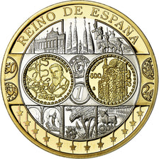 Spain, Medal, Euro, Europa, MS(65-70), Silver