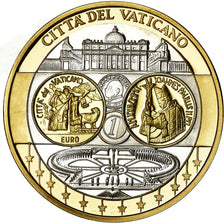 Vaticano, medaglia, L'Europe, Vatican, FDC, Argento