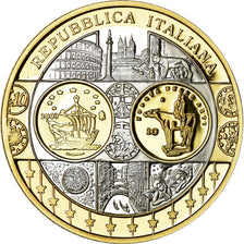 Italy, Medal, Euro, Europa, MS(65-70), Silver